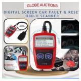 DIGITAL SCREEN CAR FAULT & RESET OBD-II SCANNER