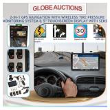 NEW 5" GPS NAVIGATION WITH WIRELESS TPMS (2-IN-1)