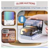 6-DEVICES FAST CHARGING STATION (110-V)