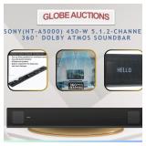 SONY 450-W 5.1.2 CHANNEL 360ï¿½ SOUNDBAR (MSP:$1299)