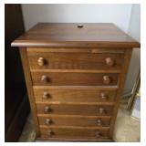 6 drawer small chest