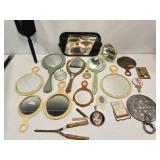 Vintage Lot of Misc Hand Mirrors