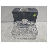 J.G. Durand crystal trinket box