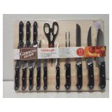 Gibson home wild craft cutlery set & cutting board