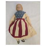 Vintage Peebles Doll