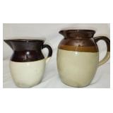 Made in USA and Japan pottery jugs