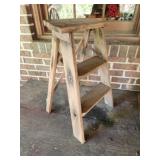 Small Vintage Wooden Ladder