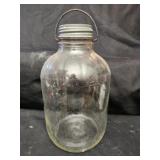 Vintage Large Glass Jar