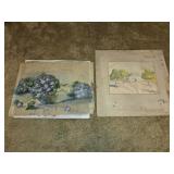 Lot of 2 artwork