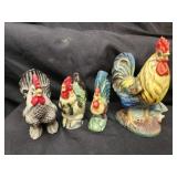 Lot of 4 Chickens