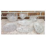 Estate Box Vintage Pressed Glass & More