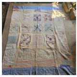 Multicolor hand made Antique quilt