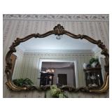 Plastic framed mirror