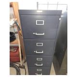 Stern brothers 4 drawer metal filing cabinet