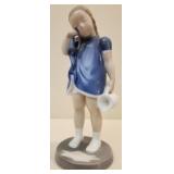 Copenhagen Porcelain Girl Spill Milk