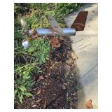 Decorative Metal Spoon Art Garden Plane