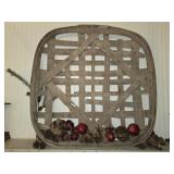 Decorative Antique Cotton Basket