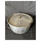 Antique aluminum pot