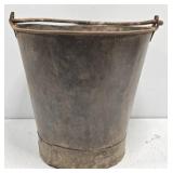 Vintage Metal Bucket with Handle