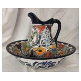 LARGE wash basin and pitcher