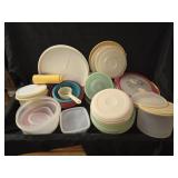 Estate lot of Tupperware containers