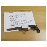 Steve McQueen Cap Gun Toy Rifle and other