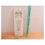 Piney River Funeral Home Advertising Thermometer