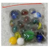 Bag of marbles with two shooters