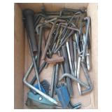 Assorted punches and allen wrenches