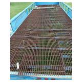 Steel grating 27.5" x 239.5"