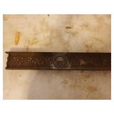 Davis Level & Tool Co cast iron level, both ends