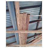 3 ct 4 x 4 x 8 boards, other asst lumber