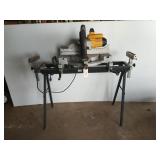 DeWalt dw705 12" compound miter saw on stand,