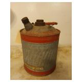 2 gal galvanized gas can