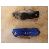 New Kobalt utility knife, 3" Maxim folding knife