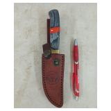 Timber rattler 3 1/2" fixed blade knife in