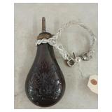 Black powder flask