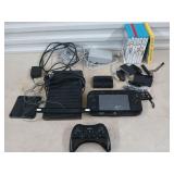 Nintendo Wii U game system and assorted games