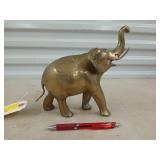 Brass elephant 8.5x9x3