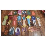 1972 Magnetic Magic Mary Ann Paper Doll with