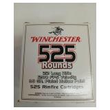 525 rounds .22 LR 36 gr plated hollow point