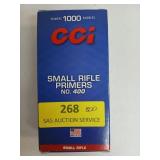 800 ct small rifle primers No. 400