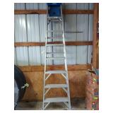 Werner 8 ft aluminum ladder 250# capacity