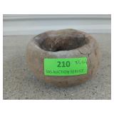 Stone mortar 3.5 x 6.25