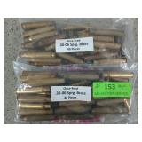 80 pcs once fired .30-06 Sprg brass