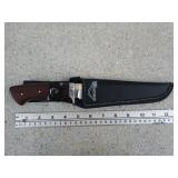 12" knife in holster, 7" blade, new