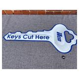 Ilco Keys Cut Here Double-Sided Side