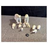 Polar Bear Figure Lot