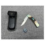 Western USA 542 Single Blade Lock Back Pocketknife