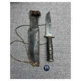 US Vietnam Era MK2 Camillus Fighting Knife